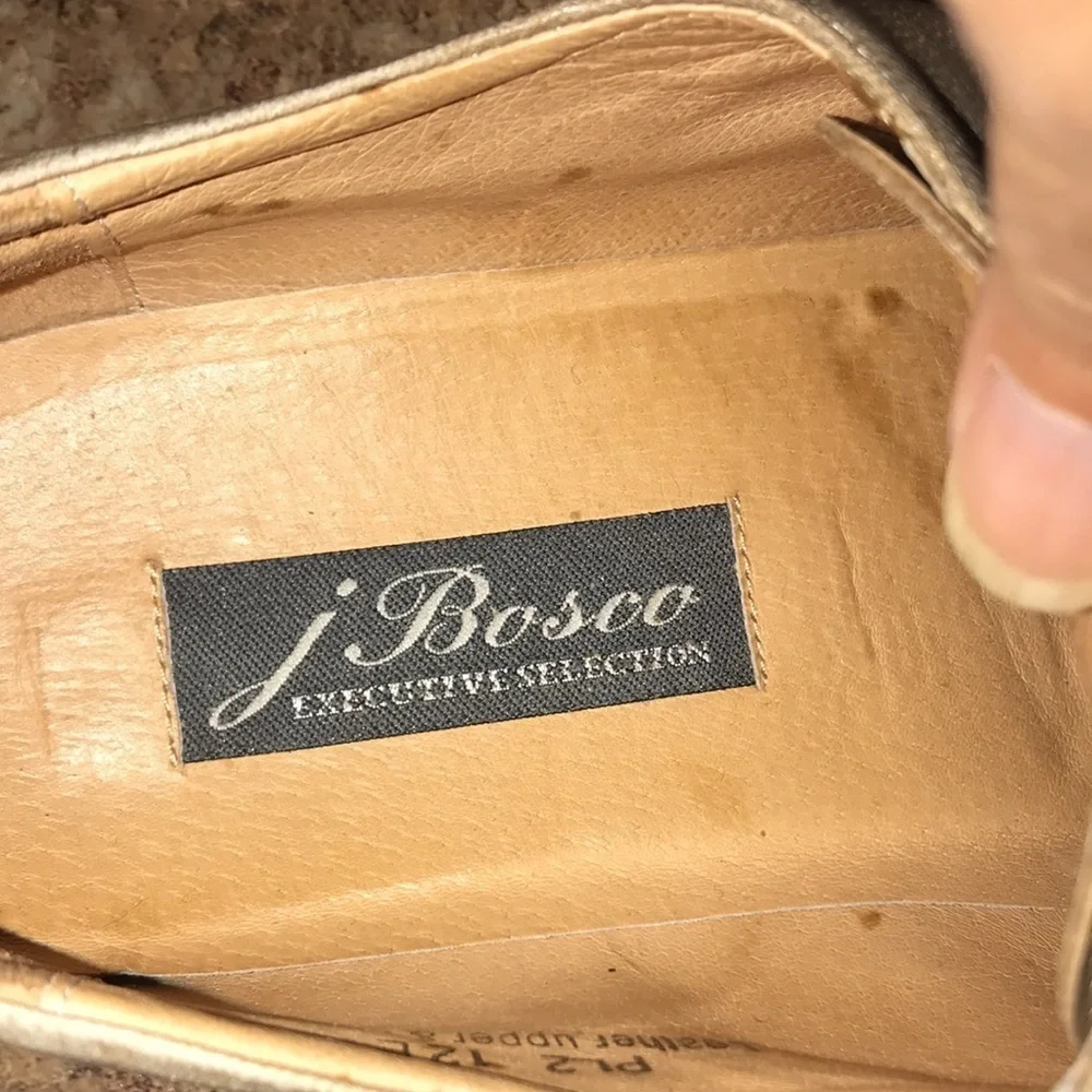 Men’s J. Bosco Leather Dress Shoes